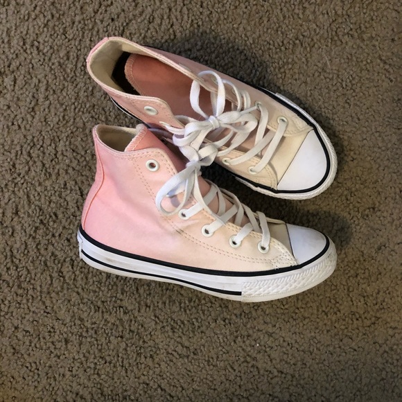 pink ombre converse